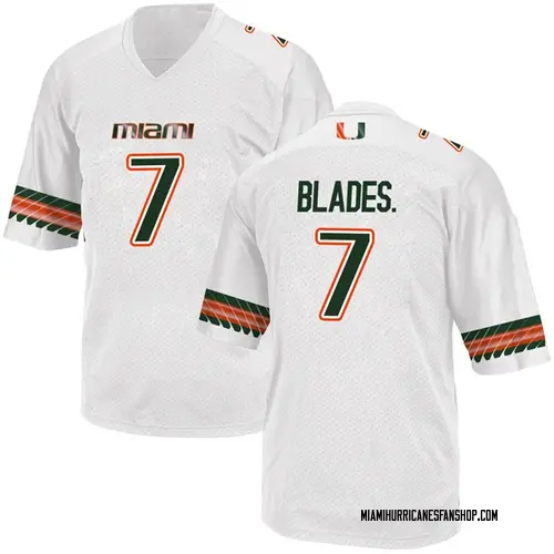 Adidas Miami Hurricanes #1 Premier Football Jersey